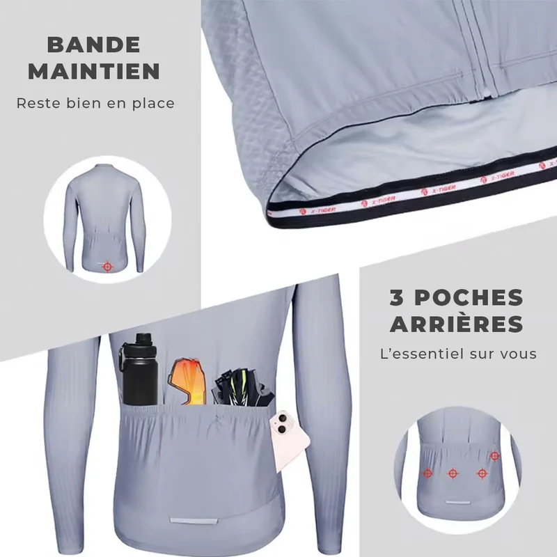 Maillot manches longues printemps - Sporting+