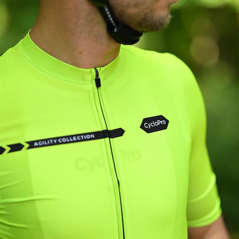 Tenue de cycliste verte route et VTT - Agility