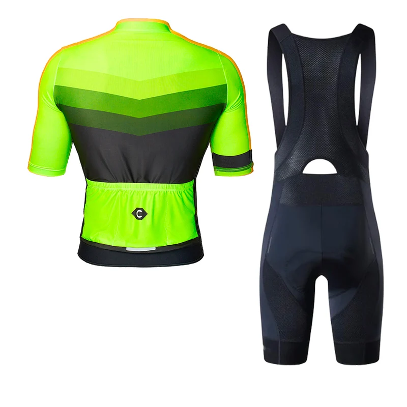 Tenue de cycliste verte route et VTT - Agility