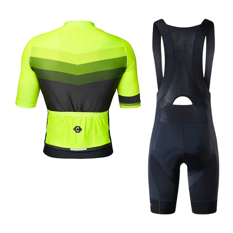 Tenue de cycliste jaune route et VTT - Agility