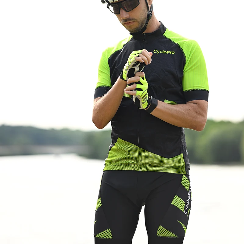 Tenue De Cyclisme Verte - Practical+