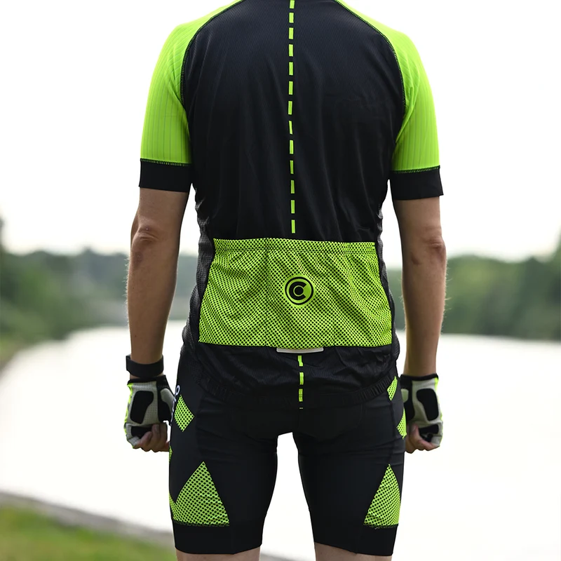 Tenue De Cyclisme Verte - Practical+