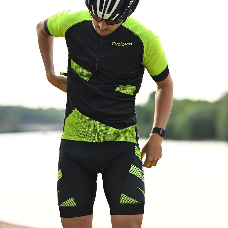 Tenue De Cyclisme Verte - Practical+