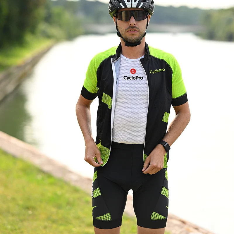 Tenue De Cyclisme Verte - Practical+