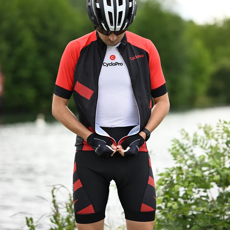 Tenue De Cyclisme Rouge - Practical+
