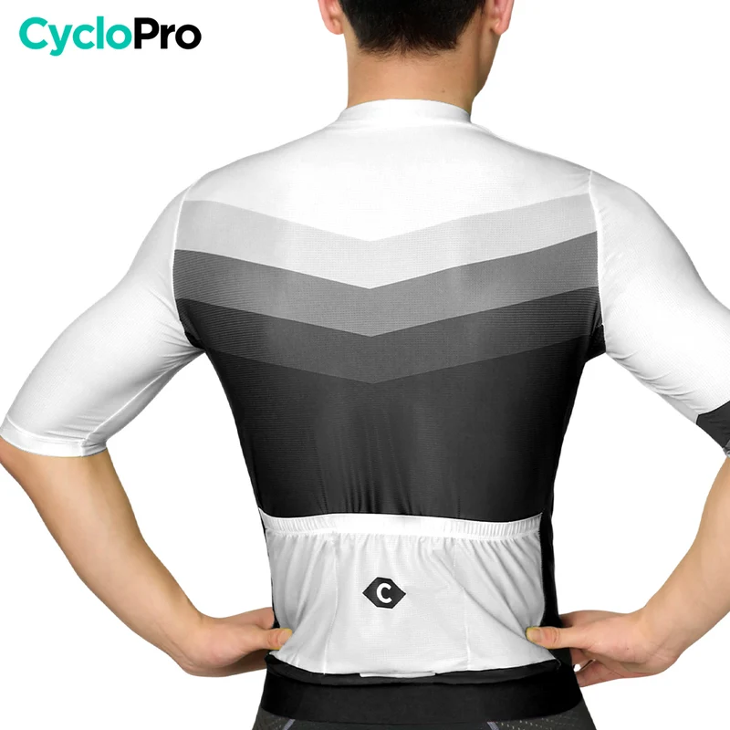 MAILLOT DE CYCLISME BLANC - AGILITY