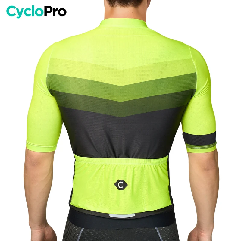 MAILLOT DE CYCLISME JAUNE - AGILITY
