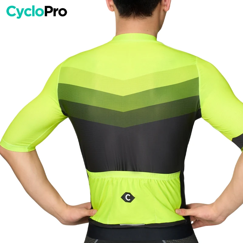 MAILLOT DE CYCLISME JAUNE - AGILITY