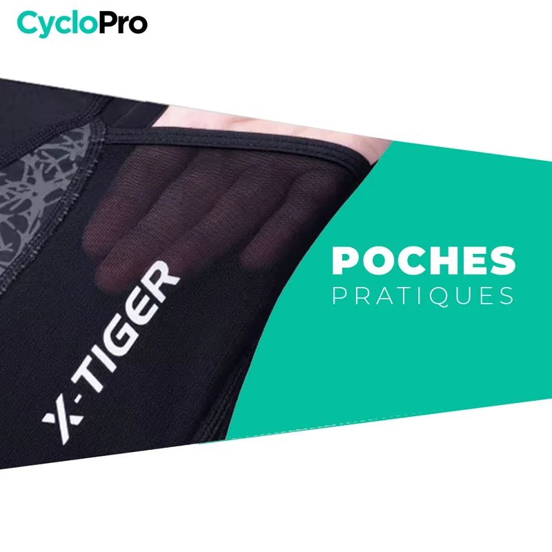 Collant de cycliste reflect+ - Homme