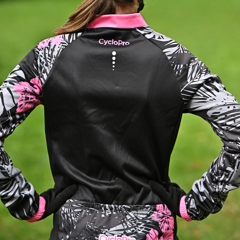 MAILLOT LONG DE CYCLISME NATURA - HIVER