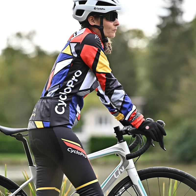Tenue Vélo Hiver Mosaique - Confort+