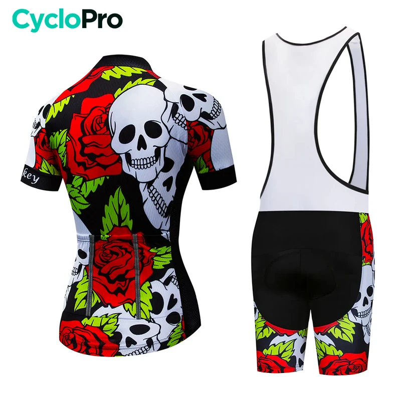 Tenue Vélo de Route Colorées - Skull+