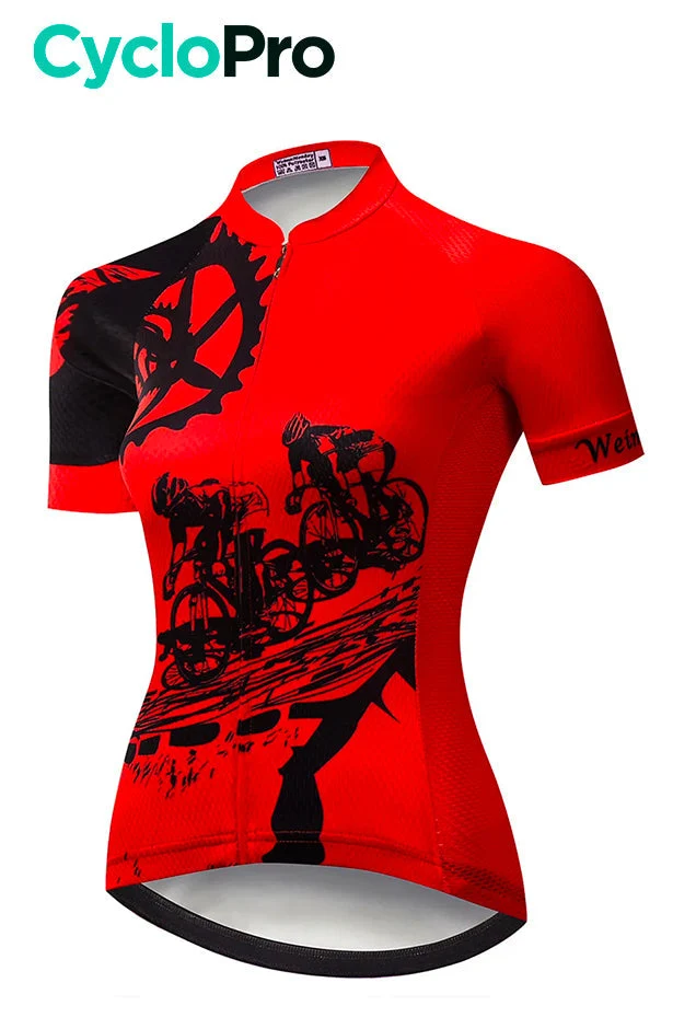 Tenue Vélo de Route Rouge - Cycling