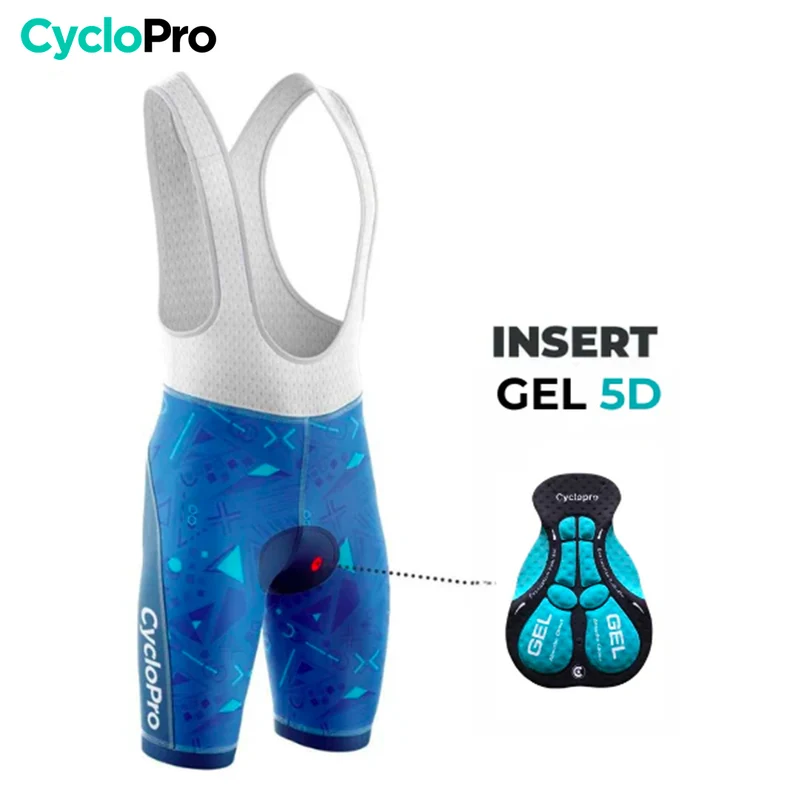 Cuissard De Cyclisme Bleu - Wave+