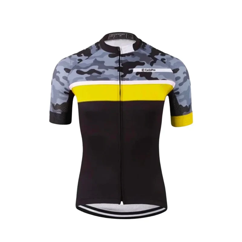 MAILLOT DE CYCLISME JAUNE - CAMORIDE