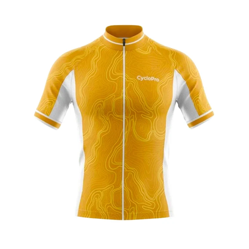 Maillot Cyclisme Route Jaune - Fluidity+