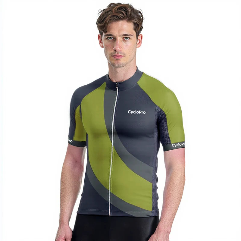 Maillot Cyclisme Route Jaune - Gladiator+