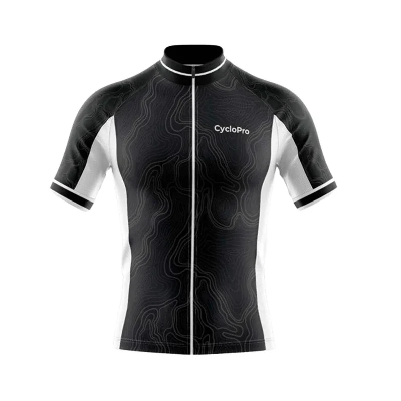 Maillot Cyclisme Route Noir - Fluidity+