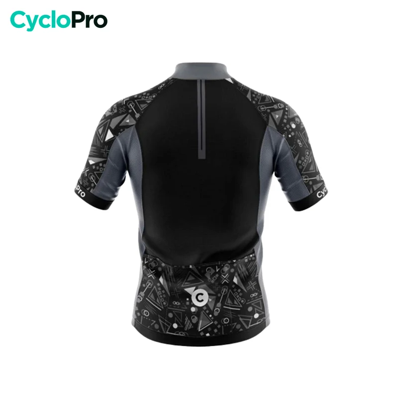 MAILLOT CYCLISME ROUTE NOIR - WAVE+