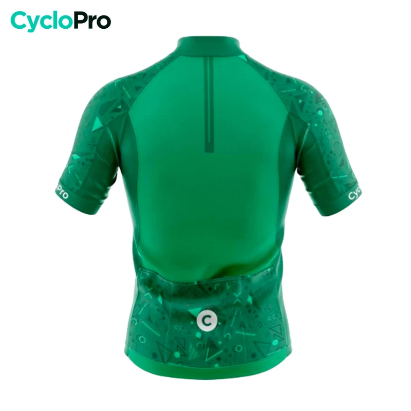 MAILLOT CYCLISME ROUTE VERT - WAVE+