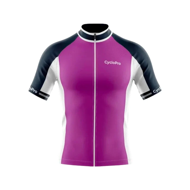 Maillot Cyclisme Route Violet - Uni+
