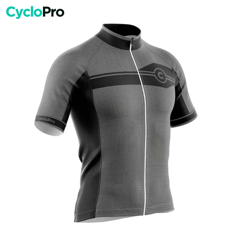 Maillot Cyclisme Route Gris Foncé - Diamond+