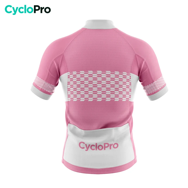 Maillot Cyclisme Route Rose - Excellence