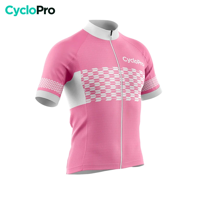 Maillot Cyclisme Route Rose - Excellence