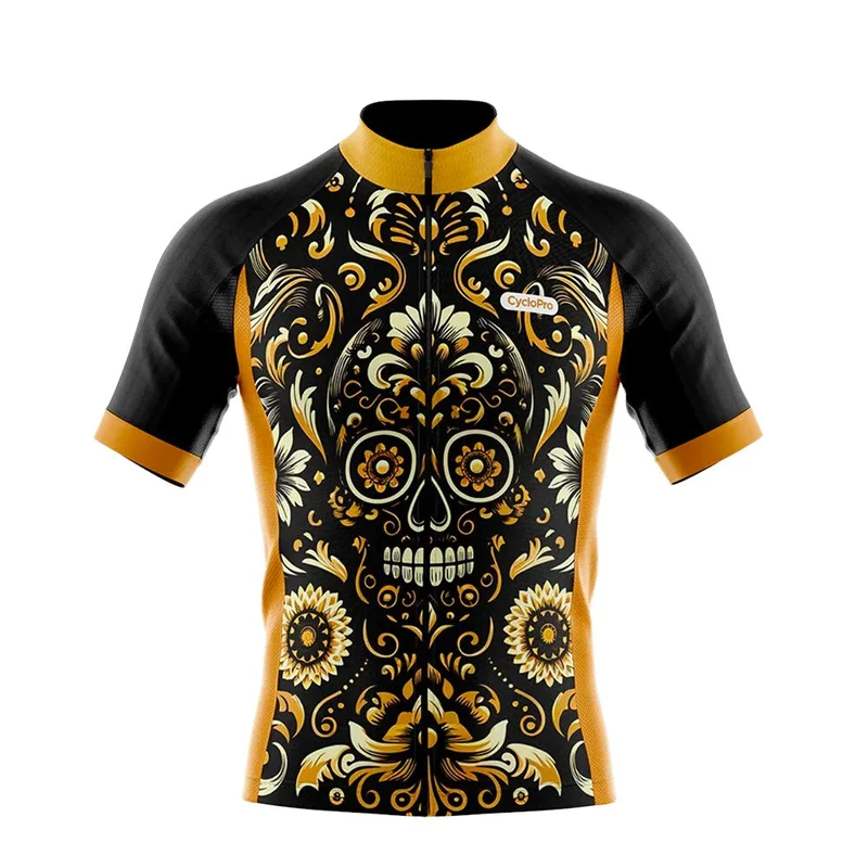 Maillot Cyclisme Route Squelette - Majesty