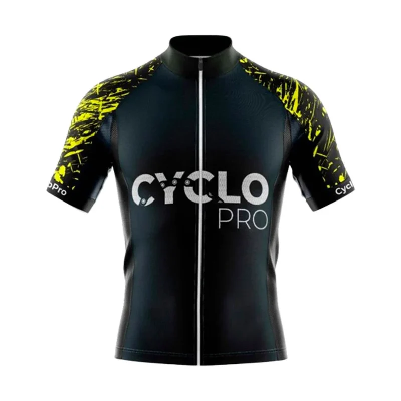 MAILLOT DE CYCLISME JAUNE - CYCLOPRO
