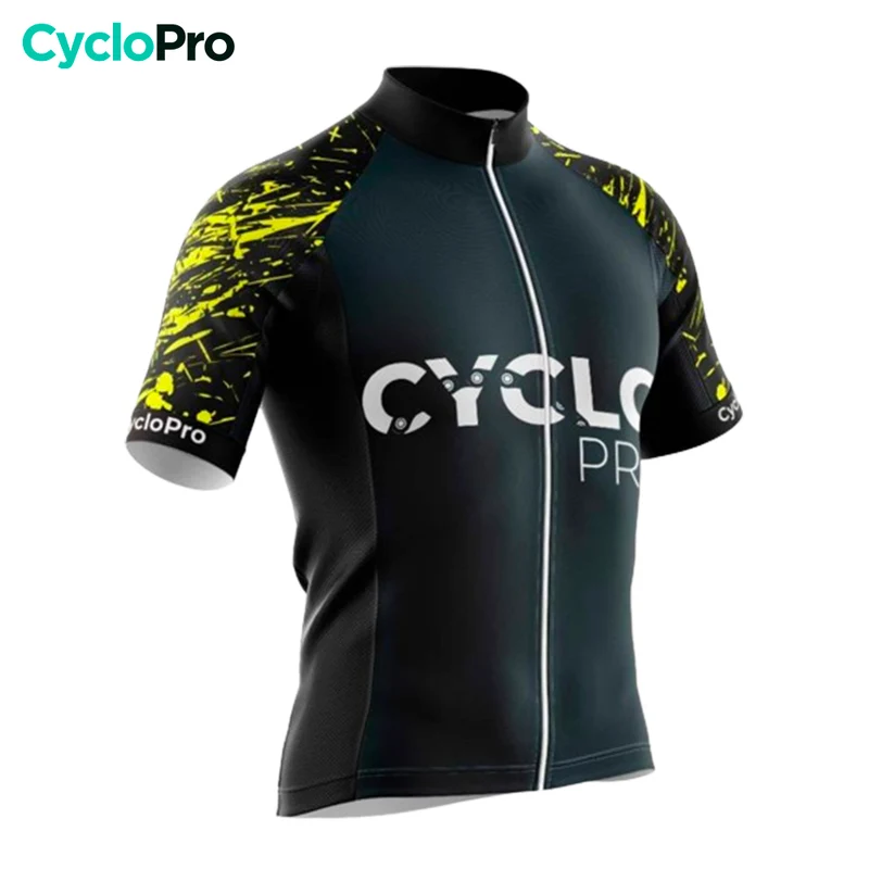 MAILLOT DE CYCLISME JAUNE - CYCLOPRO