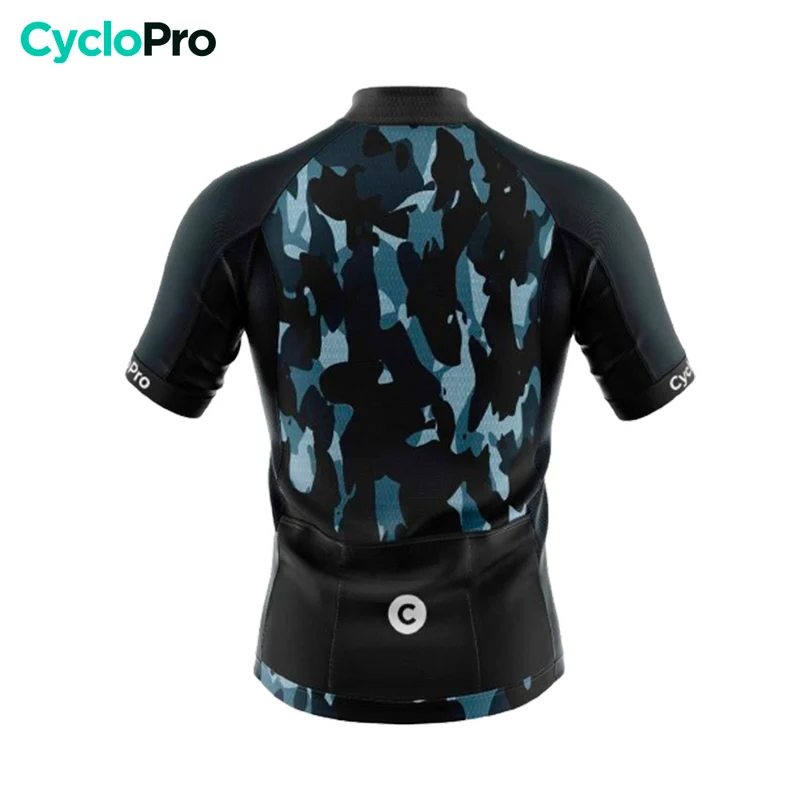 Maillot Cyclisme Route Bleu - Militaro+