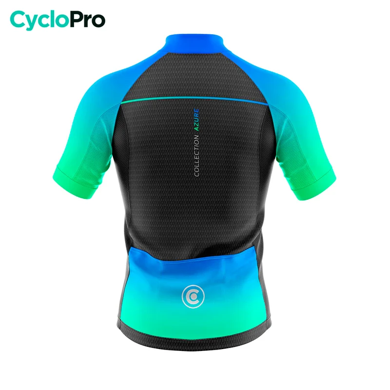 MAILLOT DE CYCLISME - AZURE