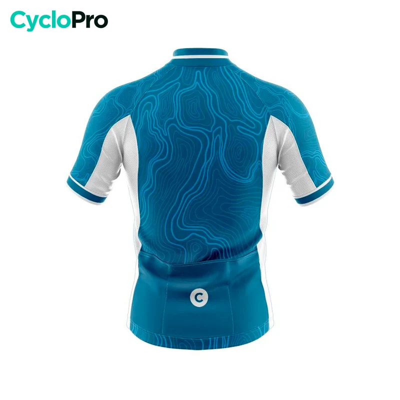 Maillot Cyclisme Route Bleu - Fluidity+