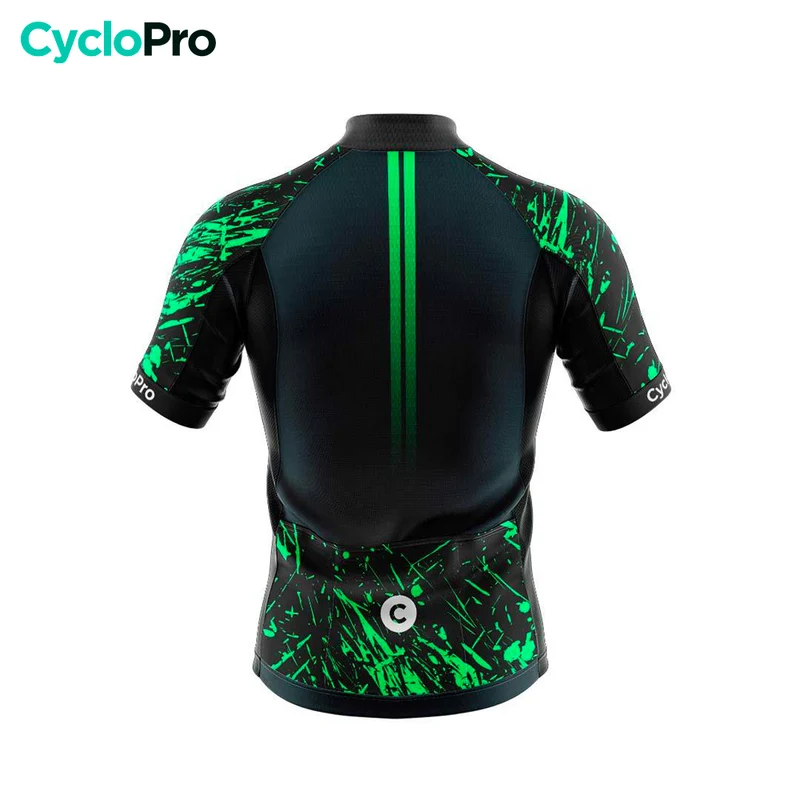 MAILLOT DE CYCLISME VERT - CYCLOPRO