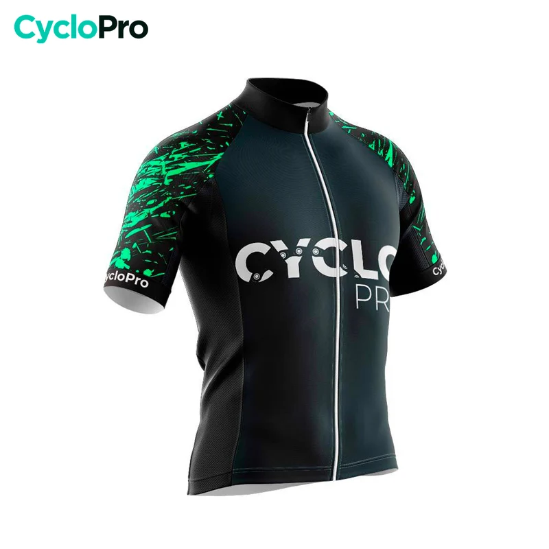 MAILLOT DE CYCLISME VERT - CYCLOPRO