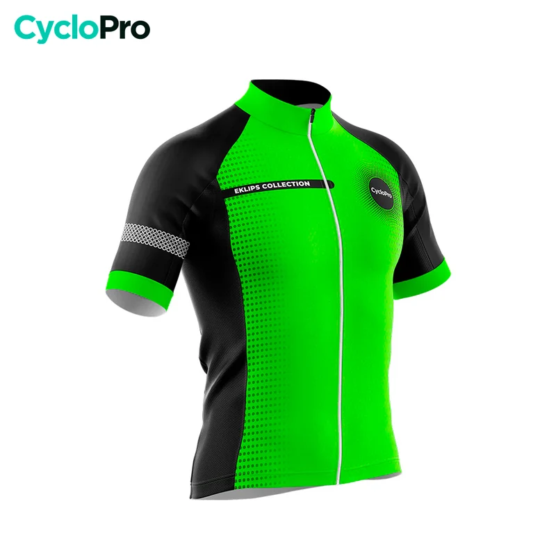 MAILLOT DE CYCLISME VERT - EKLIPS
