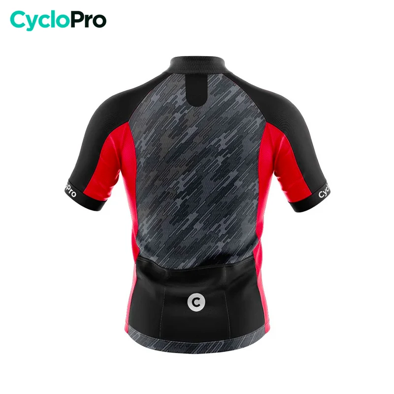 Maillot Cyclisme Route Rouge - Wind+