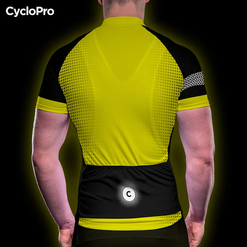 MAILLOT DE CYCLISME JAUNE - EKLIPS