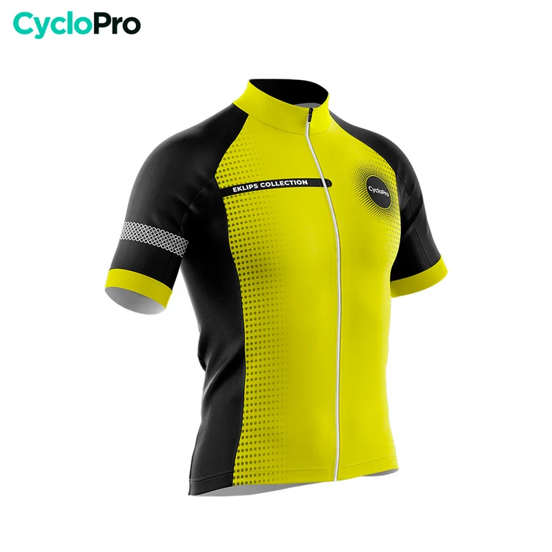 MAILLOT DE CYCLISME JAUNE - EKLIPS