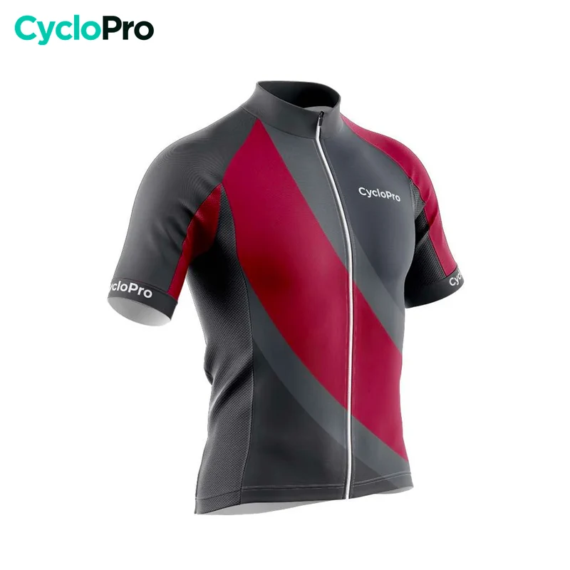 Maillot Cyclisme Route Rouge - Gladiator+