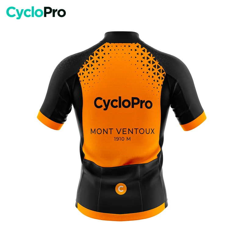 Maillot de Cyclisme Mont Ventoux Orange - Performance