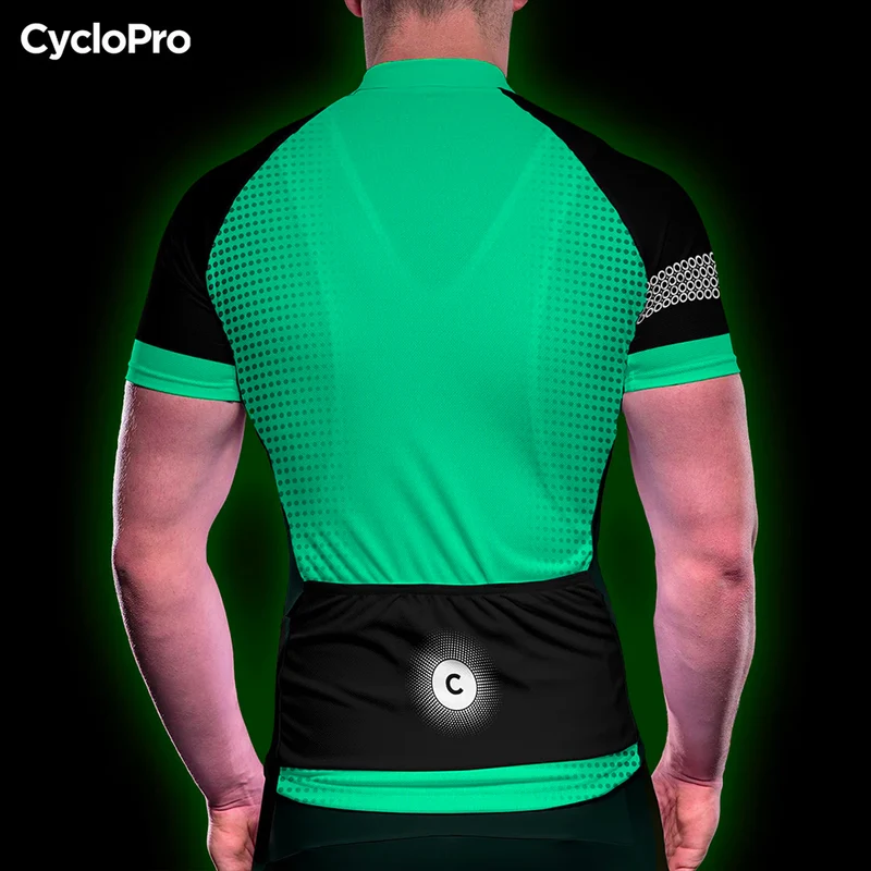 MAILLOT DE CYCLISME TURQUOISE - EKLIPS
