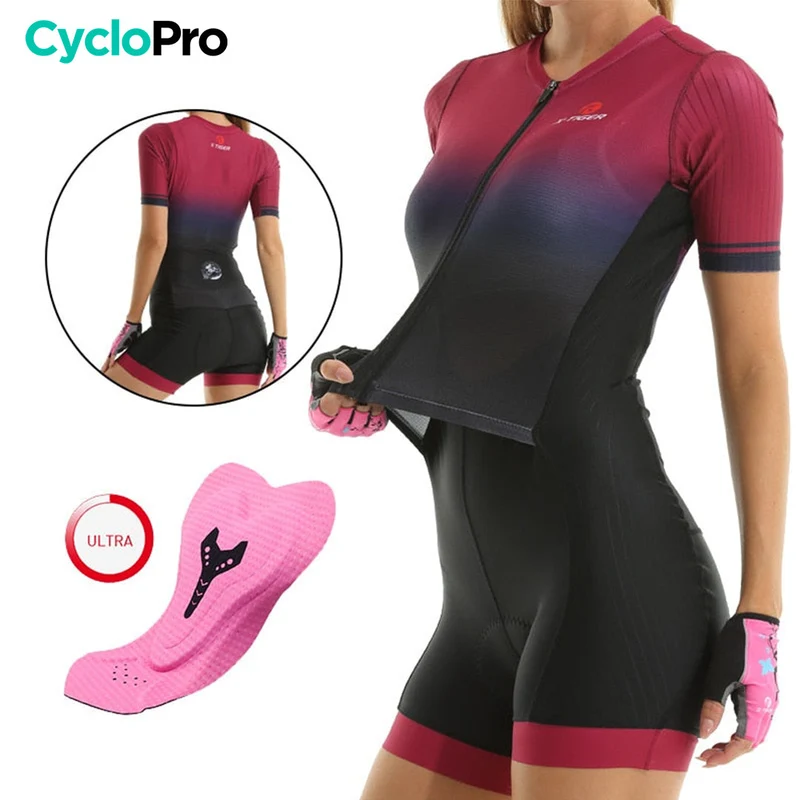 Combinaison Cyclisme / VTT pour Femme - Elegance+