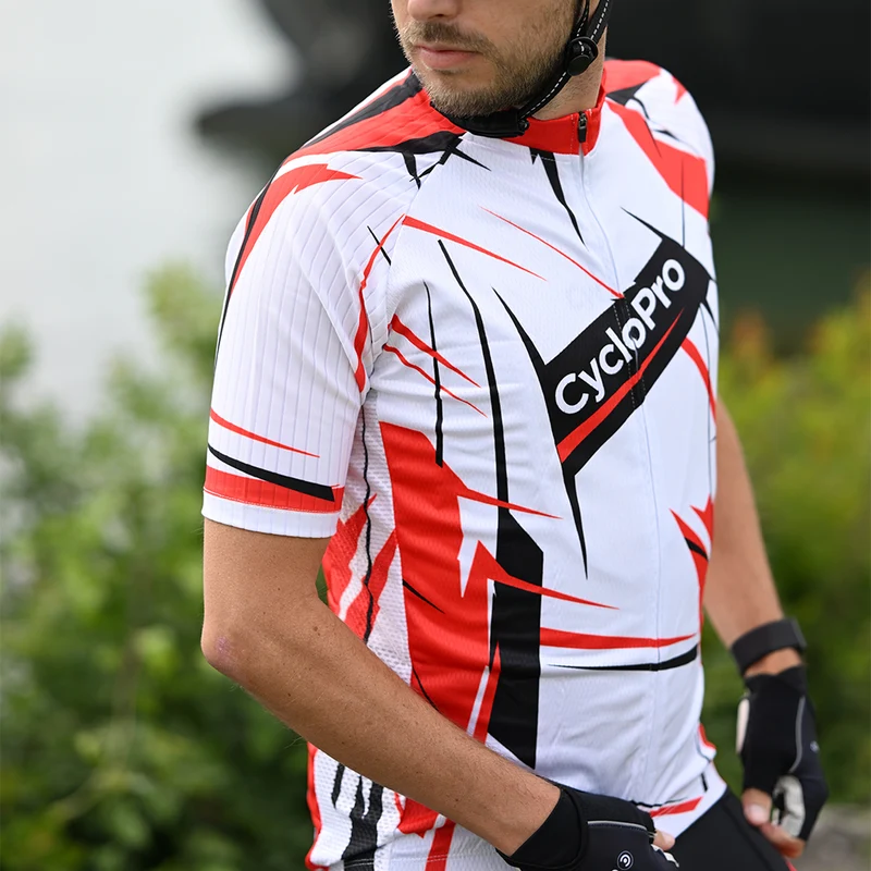 Maillot Cyclisme Route Rouge - Sensas+