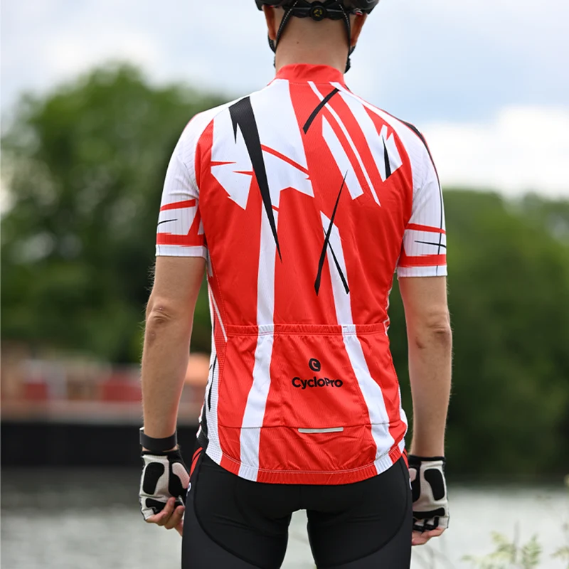 Maillot Cyclisme Route Rouge - Sensas+