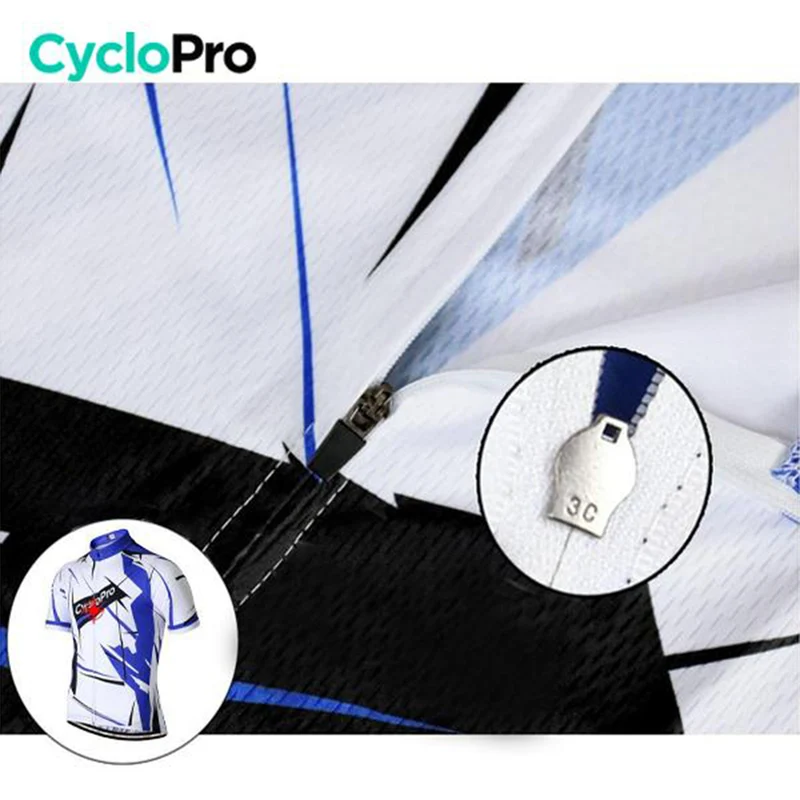 Maillot Cyclisme Route Bleu - Sensas+