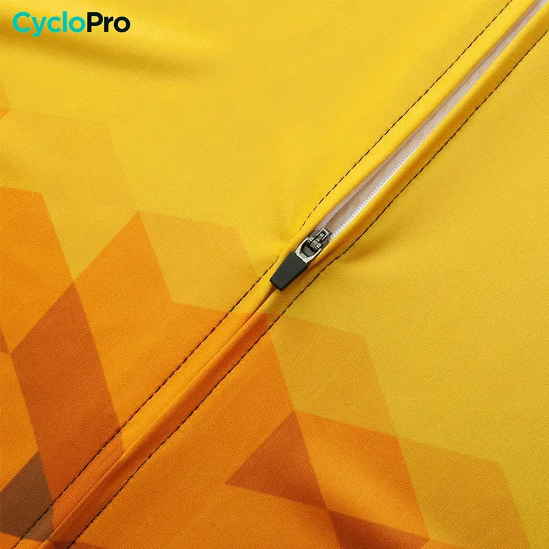 Maillot Cyclisme sans manches Jaune - Eski