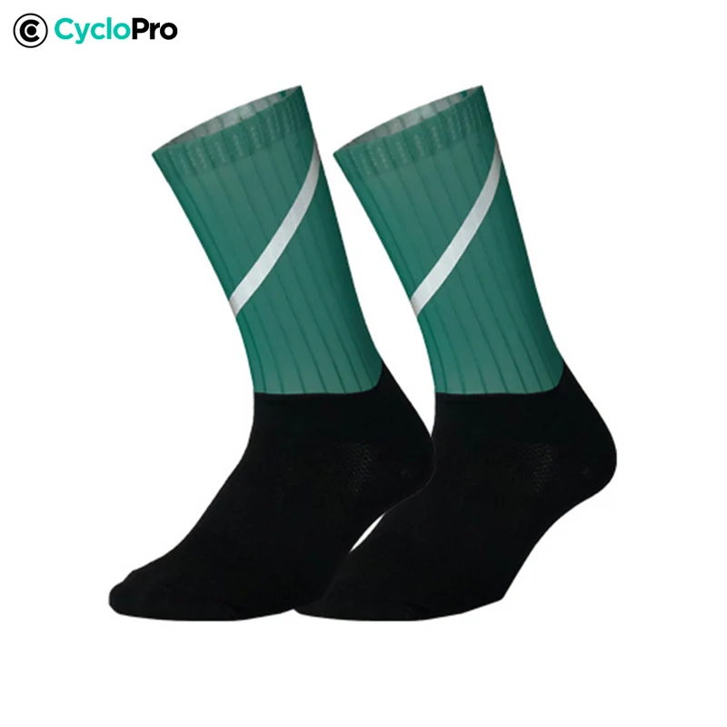 Pack Été Complet Turquoise Eklïps - Tenue Cycliste + Mitaines + Chaussettes + Lunettes