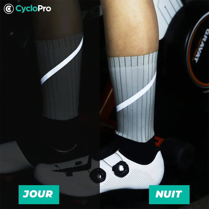 Pack Été Complet Blanc Eklïps - Tenue Cycliste + Mitaines + Chaussettes + Lunettes